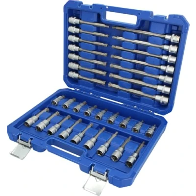 Afbeelding van BRILLIANT TOOLS BT022032 1/2&quot; dopsleutelset, 32 dlg, RIBE profiel [Powered by KS TOOLS]