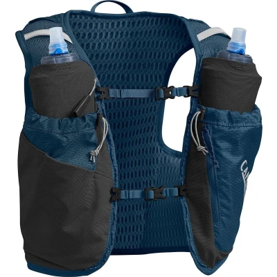 Afbeelding van CamelBak Women&#039;s Ultra Pro Vest Drinkrugzak S 1 L / 6 Blauw Zilver (Gibraltar Navy Silver)