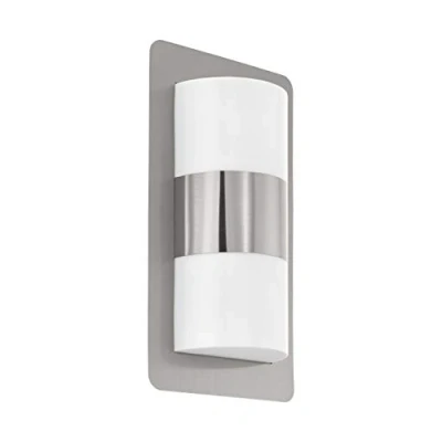 Afbeelding van EGLO Cistierna Wandlamp Buiten E27 35 cm Zwart/Goud/Wit