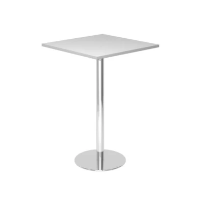 Afbeelding van hjh OFFICE PRO Bistro H88Q C Systeem conferentietafel Wit / Chroom