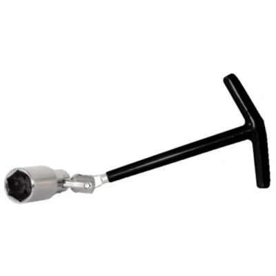 Afbeelding van KS Tools 517.1175 T handgreep bougiesleutel met scharnier, 21 mm