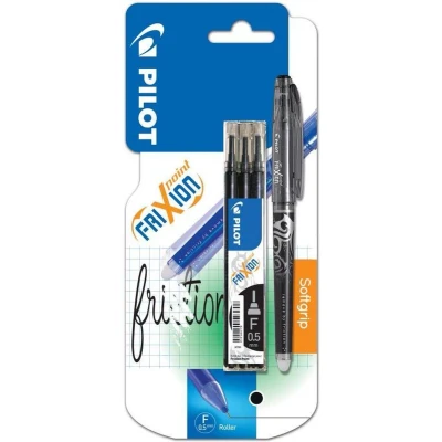 Afbeelding van Pilot Frixion Rollerball pen zwart 0.5 + 3 vullingen