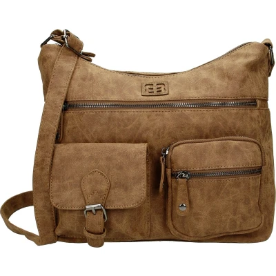 Afbeelding van Enrico Benetti Ardèche 66192 Schoudertas Camel