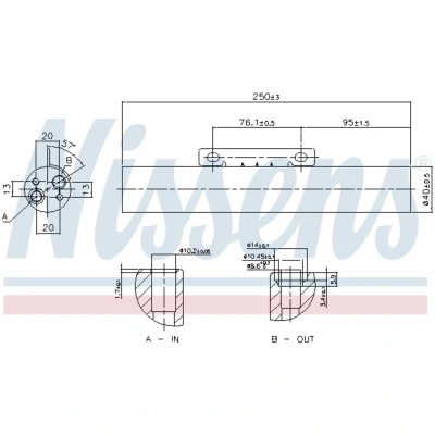Afbeelding van Nissens Airco droger/filter 95621