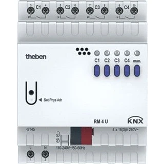 Afbeelding van Theben schakactor 4kan 16a knx 4940223