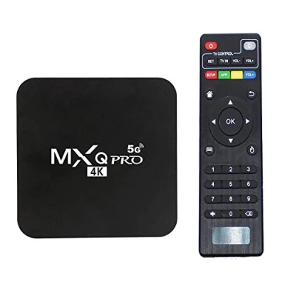 Afbeelding van MXQ Pro 5G 4 K Android TV 13.1 Box Ram 2 GB Rom 16 Smart H.265 HD 3D Dual Band 2.4G/5G WiFi Quad Core Thuis Mediaspeler