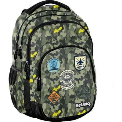 Afbeelding van BeUniq Rugzak Military 41 x 30 25 cm Groen