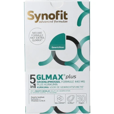 Afbeelding van Synofit GLMAX 5 in 1 plus groenlipmossel 120sft