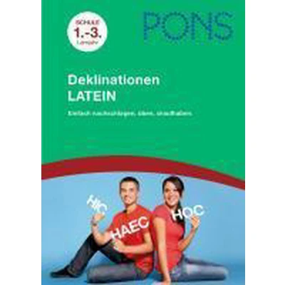 Afbeelding van PONS Deklinationen Latein ab dem 1. Lernjahr
