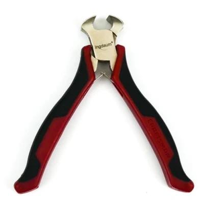Afbeelding van INGDAUM® Eindsnijder 4 inch/ca. 100 mm als knijptang, vernikkeld, voor het netjes snijden van aders en draden (knijptang, vernikkeld)