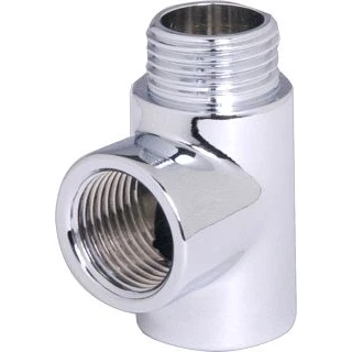 Afbeelding van DRL T stuk E MIX chroom
