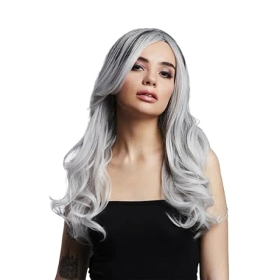 Afbeelding van Fever Khloe True Blend Ice Silver Wig Zilverkleurig