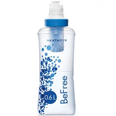 Afbeelding van Katadyn BeFree 0,6 l waterfilter, snelle doorstroming, 0,1 micron EZ schoon membraan voor duursport, kamperen en backpacken