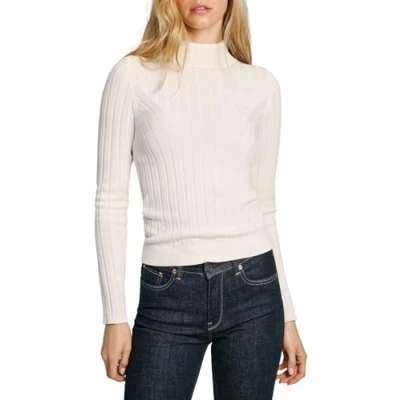 Afbeelding van Pepe Jeans Dames Izabel Coltrui, Knitwear, Wit, M, Wit (Mousse Wit), M