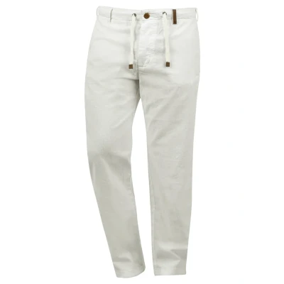 Afbeelding van Indicode Jeans Idives Broek offwhite, Heren, Maat: Medium, Off white