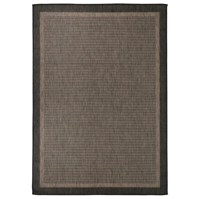 Afbeelding van vidaXL Buitenkleed platgeweven 140x200 cm donkerbruin