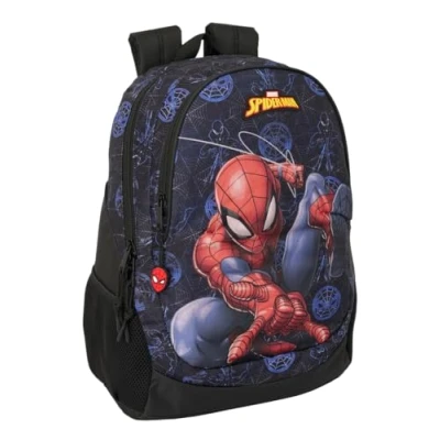 Afbeelding van Schoolrugzak Spider Man Attack Zwart 32 x 44 16 cm