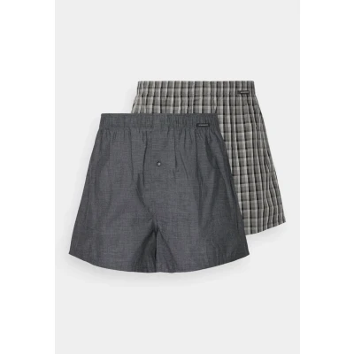 Afbeelding van Schiesser 2 PACK Boxershort, Heren, Maat: Small, Grau/schwarz