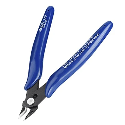 Afbeelding van Draadknipper, Zijkniptangen 3D printer Kabelknippers Precisie spoelmessen, Draadknipper Knipschaar, Sieraden Craft Flush Tang, Elektrische kniptang met zachte grip