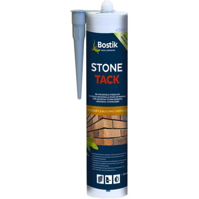 Afbeelding van Bostik stone tack 290 ml, zwart, koker