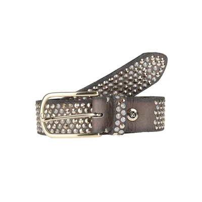 Afbeelding van b.belt BB0609L38 Riem, Dames, Maat: 80, Taupe