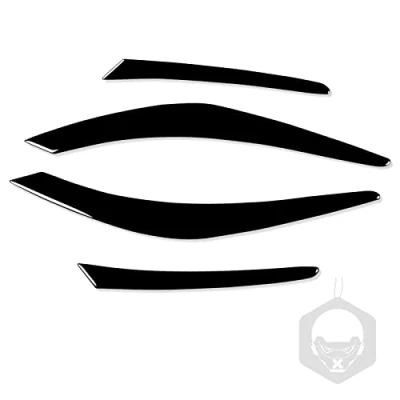 Afbeelding van Autokoplamp Wenkbrauw Voor Mazda CX5 2012 2017, Wenkbrauwen Cover Trim Stickers, Sticker Ooglid, Auto Voertuig Remodeling, Styling, Ooglid