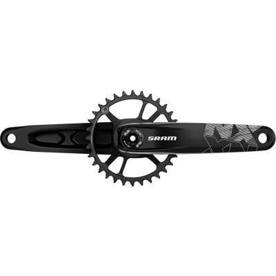 Afbeelding van Sram Nx Eagle Dub Fat4 Direct Gemonteerd Crankstel Zwart 175 mm / 30t