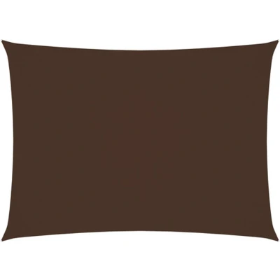 Afbeelding van vidaXL Zonnescherm rechthoekig 2x3,5 m oxford stof bruin