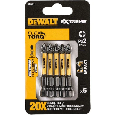 Afbeelding van DeWalt Accessoires IMPACT Torsion 50mm Pz2 DT7391T QZ