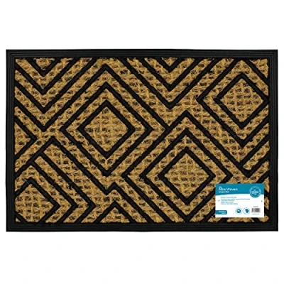 Afbeelding van JVL Alba Geweven Tuffscrape Deurmat, 40x60cm, Diamant