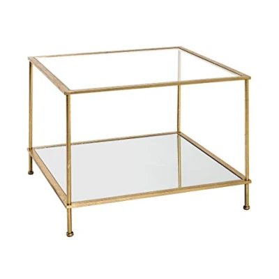 Afbeelding van HAKU Möbel salontafel, metaal, goud, B 60 x D H 45 cm