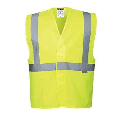 Afbeelding van Vest Two Band&amp;Brace Hi Vis Geel C470 Portwest