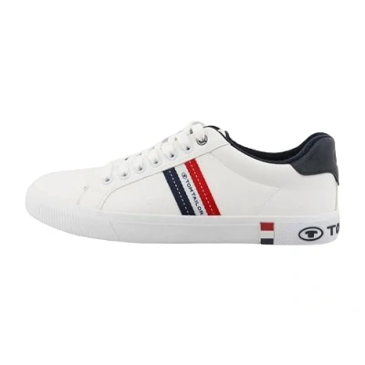 Afbeelding van Tom Tailor 9580180002 Sneakers voor heren, wit, 43 EU, EU