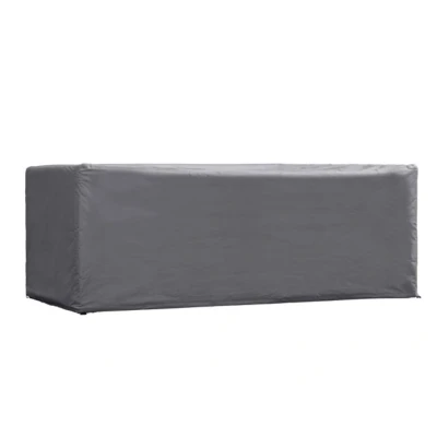 Afbeelding van Tuintafelhoes Perel 185 x 105 75 cm (PP, Grijs)