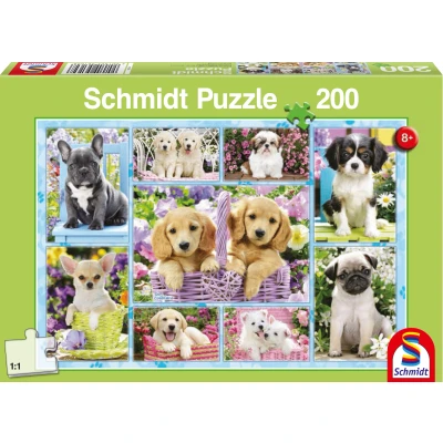 Afbeelding van Schmidt Puppies, 200 stukjes Puzzel 8+