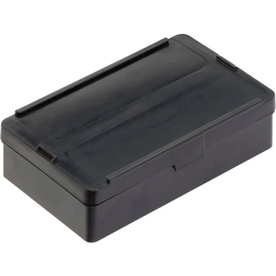 Afbeelding van Alutec 1308.030 Scharnierbox ESD (b x h d) 136 87 35 mm Zwart 1 stuk(s)