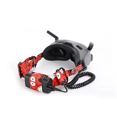 Afbeelding van ZJRXM Hoofdband voor DJI Avata Goggles 2/FPV V2, verstelbare hoofdband, brilbanden brillen bril V2 (C)