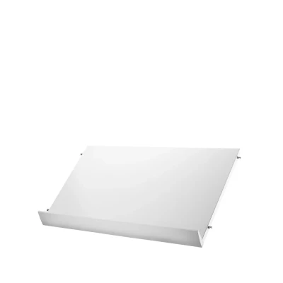 Afbeelding van String tijdschriftenrek hout wit, 58x30 cm