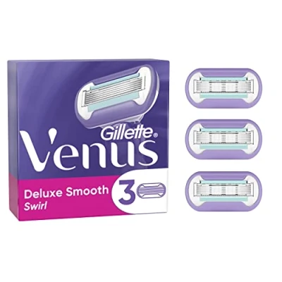 Afbeelding van Gillette Venus Scheermesjes Deluxe Smooth Swirl 3 stuks