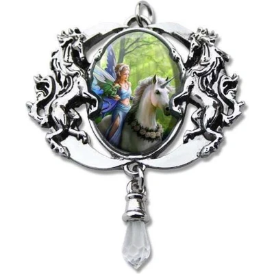 Afbeelding van Anne Stokes Cameo Pendant Realm Of Enchantment