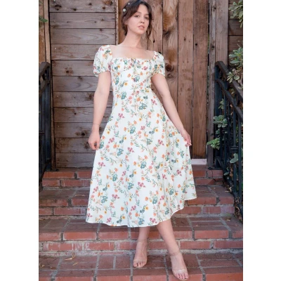 Afbeelding van MCCALLS M8359E5 Misses&#039; Top en Jurk van Brandi Joan E5 (14 16 18 20 22)
