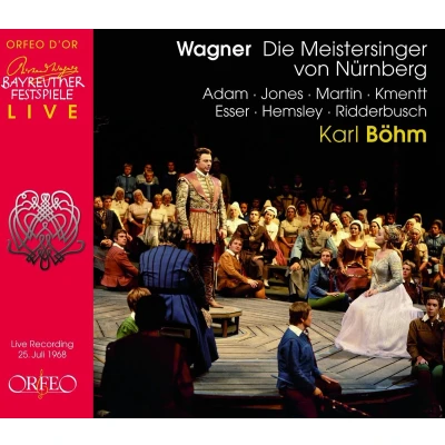 Afbeelding van Chor Und Orchester Der Bayreuther Festspiele, Karl Böhm Wagner: Die Meistersinger Von Nürnberg (4 CD)