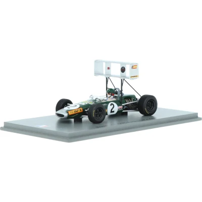 Afbeelding van Brabham BT23 Ford Cosworth Spark Modelauto 1:43 1968 Jochen Rindt Roy Winkelmann Racing SF251