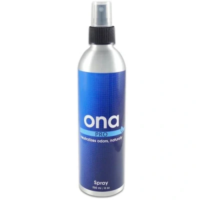 Afbeelding van ONA Spray PRO Geurneutralisator 250 ml luchtverfrisser kamergeur kamerspray