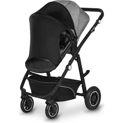 Afbeelding van LIONELO Strolller Sun Cover UPF50+ zonnescherm, voor kinderwagen, universele maat, eenvoudige montage