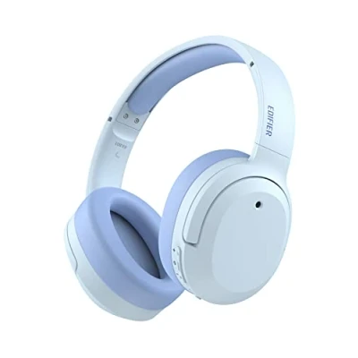 Afbeelding van Edifier W820NB Plus Hybrid Active Noise Cancelling Headphones LDAC Codec Hi Res Audio Wireless &amp; Wired Fast Charge 49H Playtime Over Ear Bluetooth V5.2 Blue