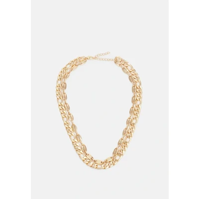 Afbeelding van Urban Classics Layering Basic Necklace Unisex Ketting goldcoloured, Heren, Maat: One Size, Gold coloured