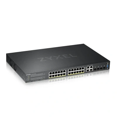 Afbeelding van Zyxel GS2220 50HP EU0101F netwerk switch Managed L2 Gigabit Ethernet (10/100/1000) Zwart Power over