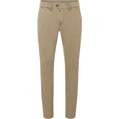 Afbeelding van Timezone Heren Slim Jannotz vrijetijdsbroek, Chino beige, 36W x 32L
