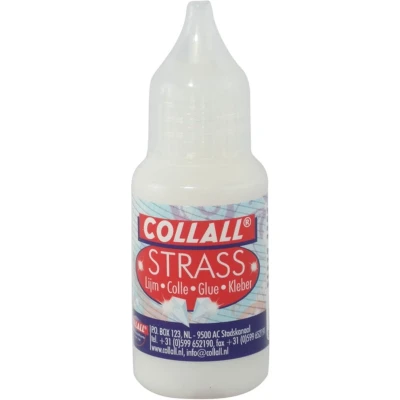 Afbeelding van Collall Strass lijm melkwit 25ml 1 FL COLSL025